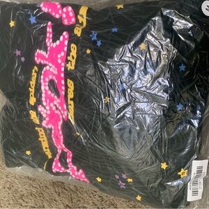 SP5DER P*NK HOODIE SIZE MEDIUM